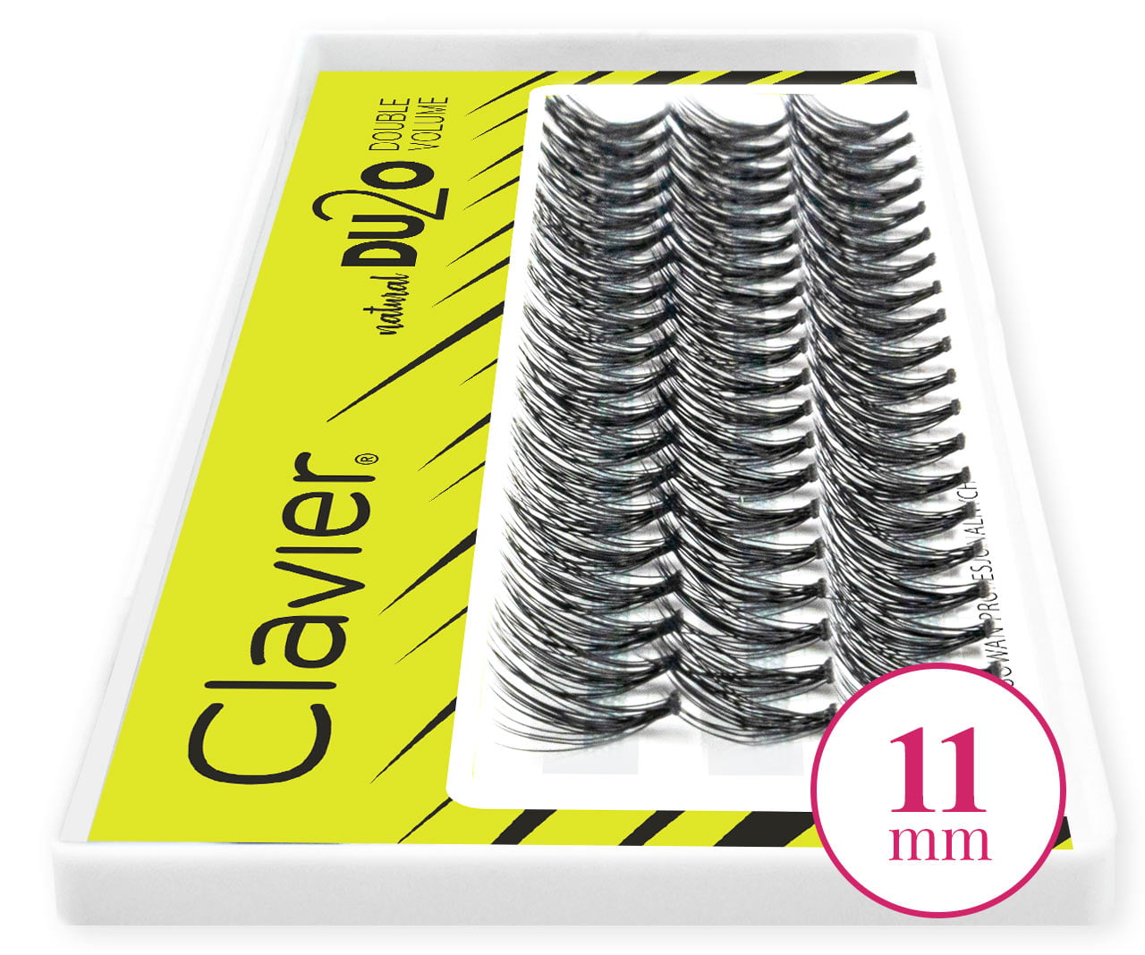 Kępki-Rzęs-Clavier-11mm-DU2O-Double-Volume